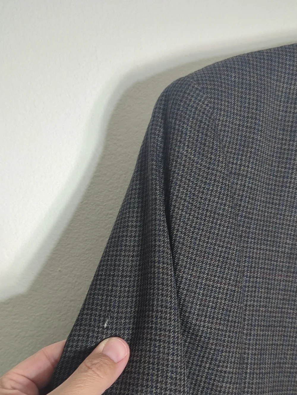Mens Blazer Lot 100% Wool for Crafters Upcycling Herringbone Houndstooth Autumn